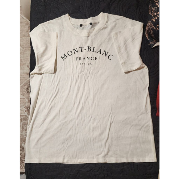 ♦️SOLD♦️ - Forever 21 - Mont-Blanc France Boyfriend T-Shirt - NWOT - Picture 6 of 8
